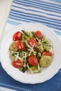 Home made spinach gnocchi Royalty Free Stock Photo