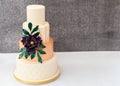 Stacked Wedding Cake Royalty Free Stock Photo