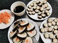 home made sushi Royalty Free Stock Photo