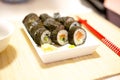 Home made sushi Royalty Free Stock Photo