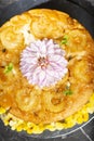Upside-down pineapple cake Royalty Free Stock Photo