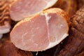 Home-made whole boiled ham