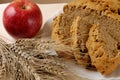 Home-made whole wheat bread Royalty Free Stock Photo