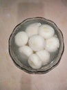 Home made Yummy taste Rasgulla Rosogulla in jar 2 Royalty Free Stock Photo
