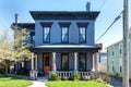 Italianate style architecture house in Madison, Indiana