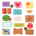 Home mat vector welcome doormat in front of house entrance and doorway matting rug for visitors illustration household