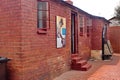 Nelson Mandela`s house in Soweto Royalty Free Stock Photo