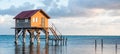 Home on the Ocean Royalty Free Stock Photo