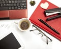 Home office, worh at home Royalty Free Stock Photo