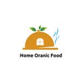 Home organic food logo vector concept, icon, element, and template for business