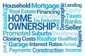 Home Ownership Word Cloud Royalty Free Stock Photo