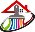 Home painting logo