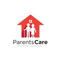 home parent care logo designs simple modern for parent insurance