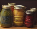 Home Pickling, Preserving, Canning Royalty Free Stock Photo