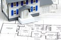Home Plans Royalty Free Stock Photo