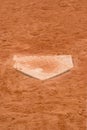 Home plate Royalty Free Stock Photo
