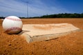 Home plate Royalty Free Stock Photo