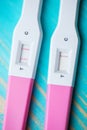 Home pregnancy tests Royalty Free Stock Photo