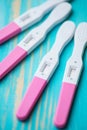 Home pregnancy tests Royalty Free Stock Photo