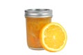 Home Preserves Orange Marmalade Royalty Free Stock Photo