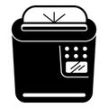 Home printer icon, simple style Royalty Free Stock Photo