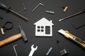 Home property repair, renovation success. Finance family household