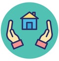 Home protection Isolated Vector Icon which can easily modify or edit Home protection Isolated Vector Icon which can easily modify Royalty Free Stock Photo