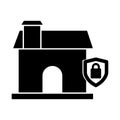 Home protection Isolated Vector icon which can easily modify or edit Royalty Free Stock Photo