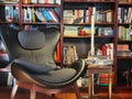 Quiet home reading corner Royalty Free Stock Photo