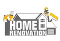 Home Renovation icon Royalty Free Stock Photo