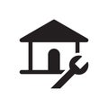 home renovation icon - property construction icon