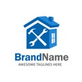 Home renovation logo