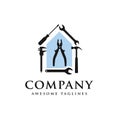 Home renovation logo