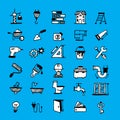 Home renovation symbols Royalty Free Stock Photo