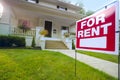 Home For Rent Sign Royalty Free Stock Photo