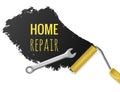 Home repair banners or flyers space for your company text, Vector EPS 10 illustration