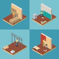 Home Repair Concept Icons Set