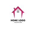 Home repair logo vector template and symbol Royalty Free Stock Photo