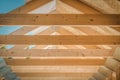 Home Roof Wood Beams