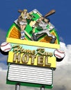 Home Run Hotel Royalty Free Stock Photo