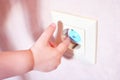 Home Safety plug socket for baby protection