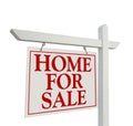 Home For Sale Real Estate Sign Royalty Free Stock Photo