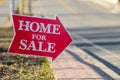 Home for sale sign