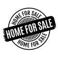 Home For Sale rubber stamp