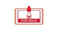 Home,for sale,sign,icon,3D illustration