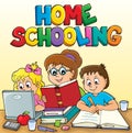 Home schooling theme image 2