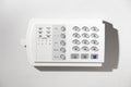 Home security alarm keypad Royalty Free Stock Photo