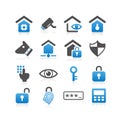 Home security concept icon Royalty Free Stock Photo