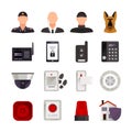 Home Security Icons