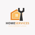 Home Service And Repair Logo , vector